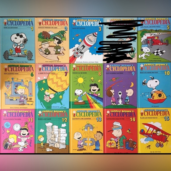 Other - VTG 1981 - Charlie Brown's Cyclopedias #1-3 and 5-15